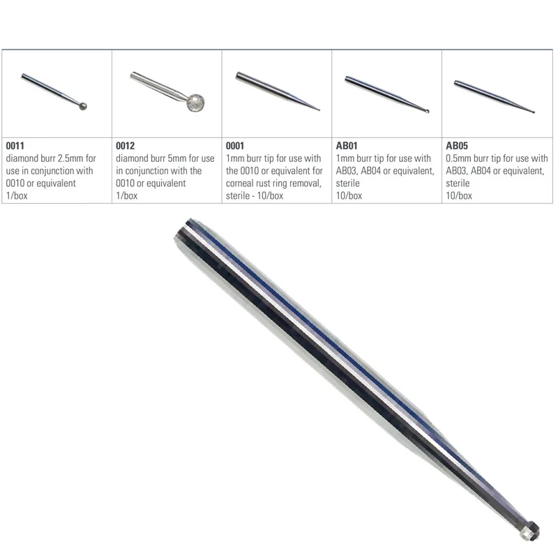 Bovie® 1 mm Disposable Opthalmic Burr Tip, Sterile, Pack/10, AB01