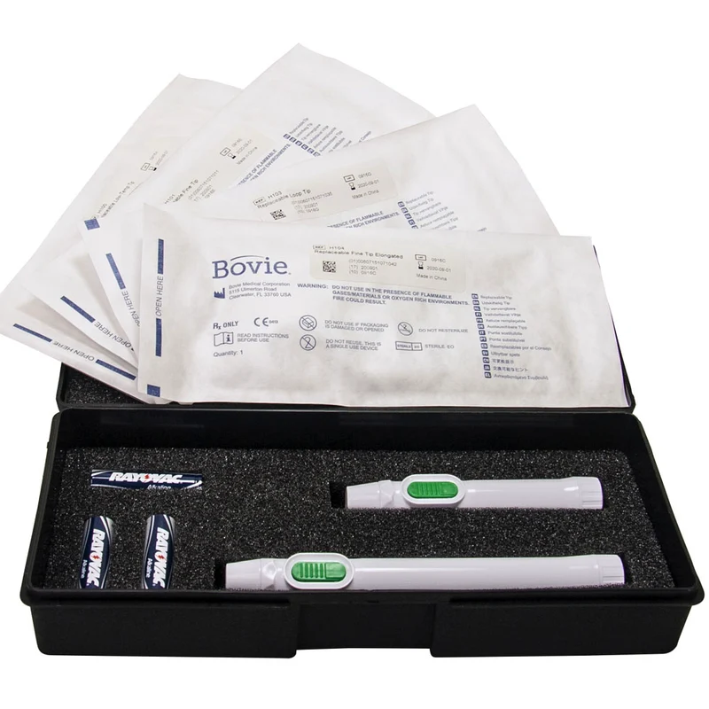 Bovie® Change-a-Tip Deluxe™ Reusable High & Low Temperature Cautery Kit, DEL2