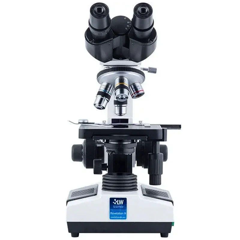 LW Scientific® Revelation III™ 4 x DIN Plan Achr. Objectives, Binocular, LED, R3M-BN4A-DPL3