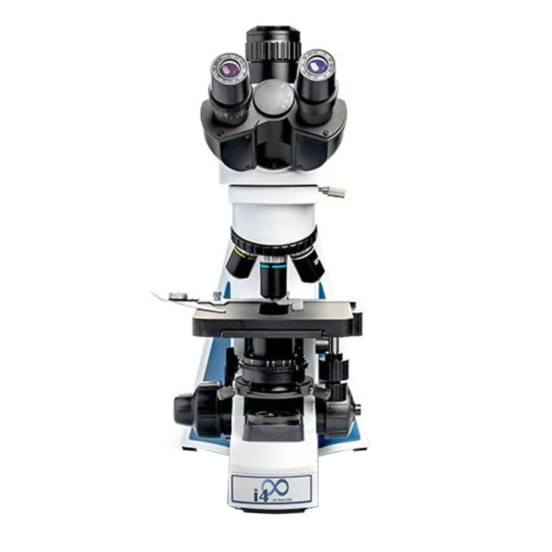 LW Scientific® i-4 Infinity Plan Microscope, Trinocular, 4 x Objective, LED, i4M-TN4A-iPL3