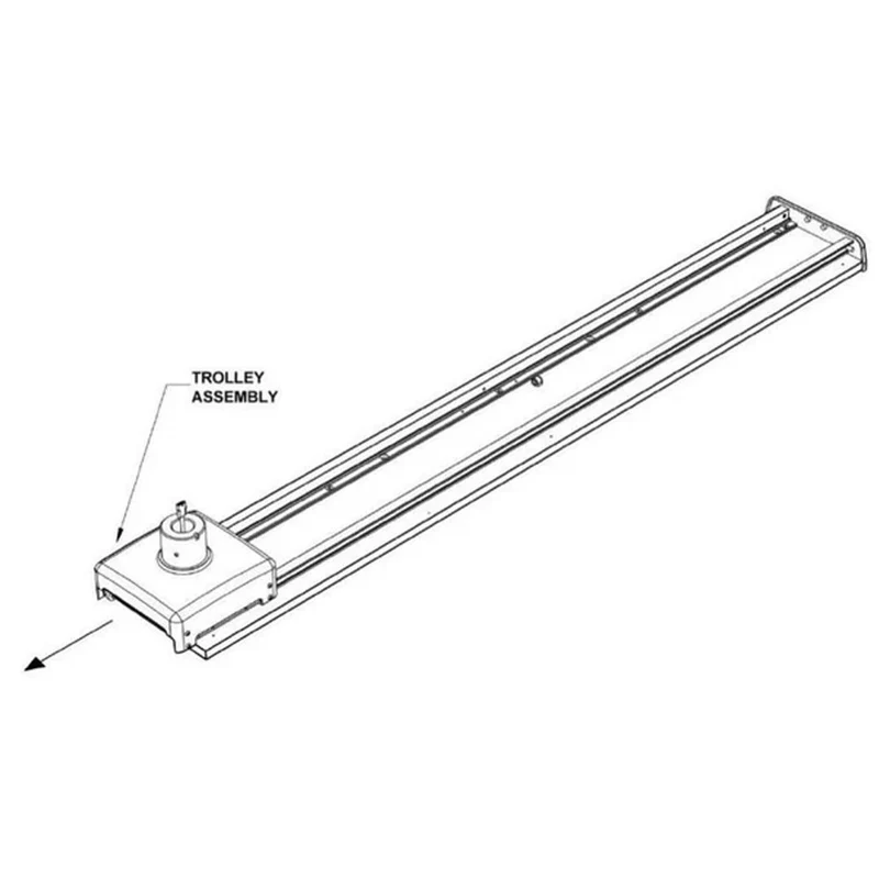 Medical Illumination® TAMI-1 Trolley Assembly for MI Series, 1000825