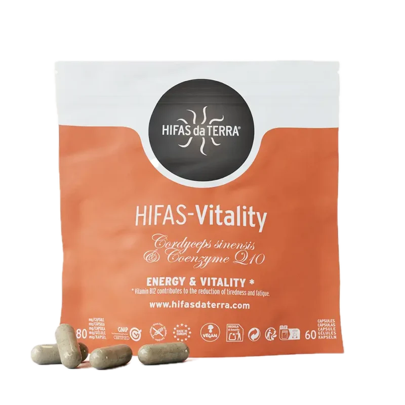 Refill Hifas-Vitality · Hifas da Terra · 60 cápsulas