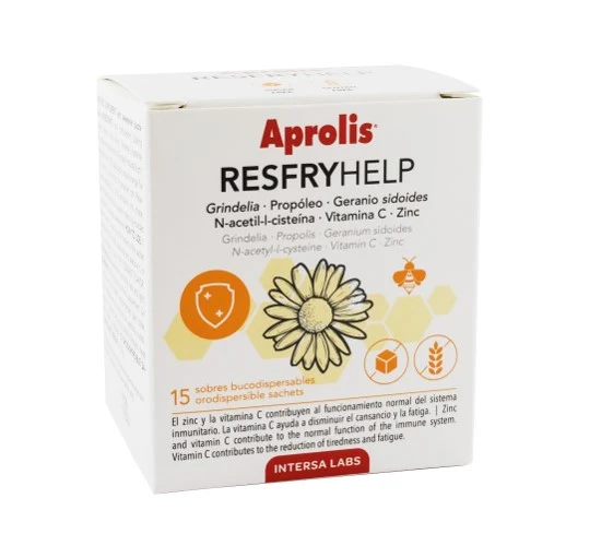 Aprolis Resfryhelp · Dietéticos Intersa · 15 sobres