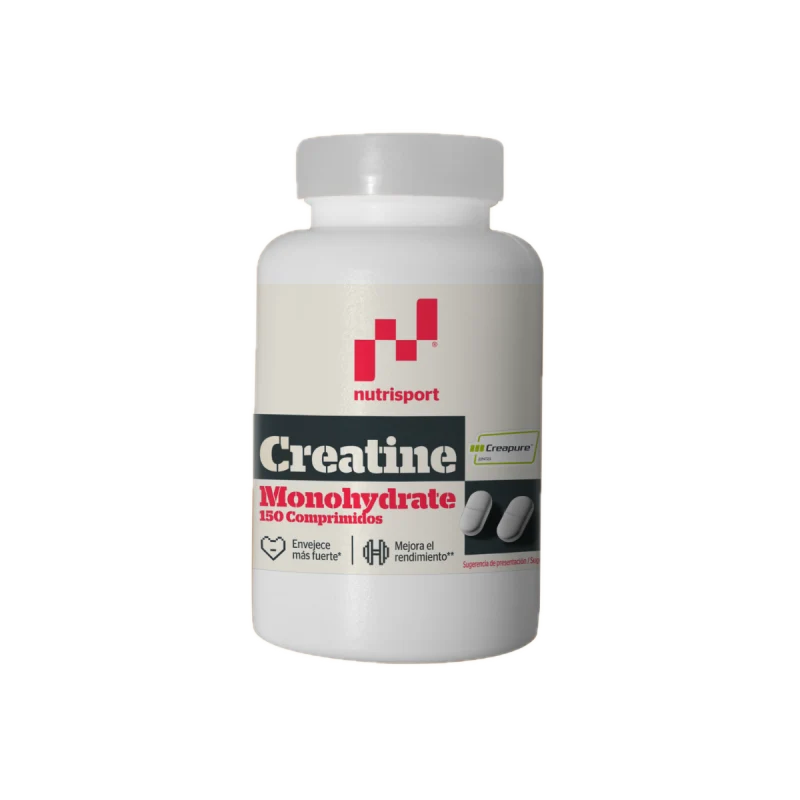 Creatina Monohidrato Creapure · Nutrisport · 150 comprimidos
