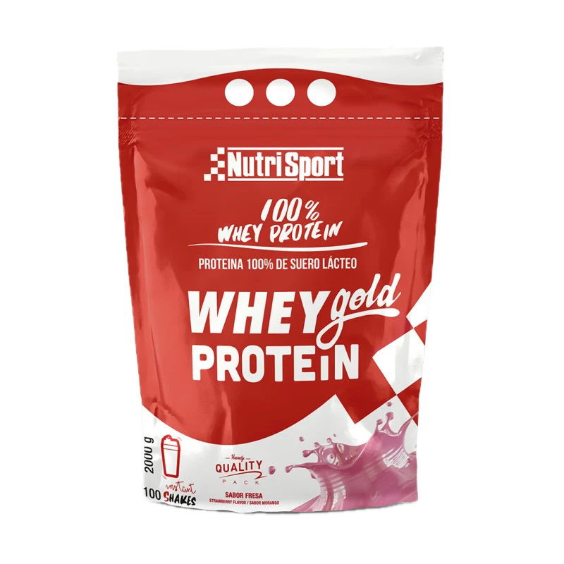 Whey Gold Protein Fresa · Nutrisport · 2 kg