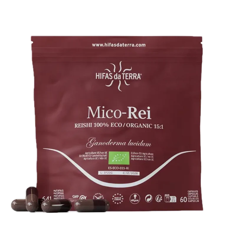Refill Mico-Rei · Hifas da Terra · 60 cápsulas