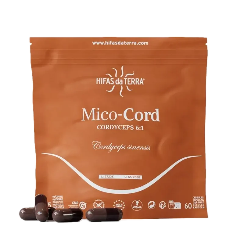 Refill Mico-Cord · Hifas da Terra · 60 cápsulas