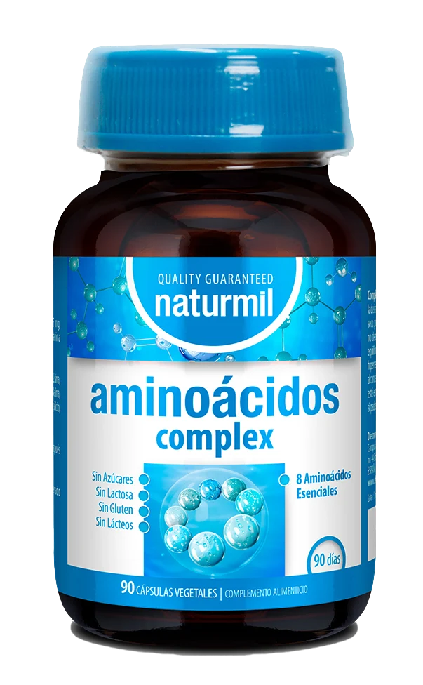 Aminoácidos Complex · Naturmil · 90 cápsulas
