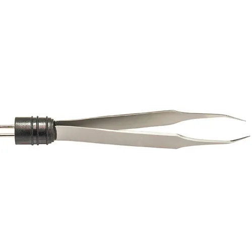 Bovie® Reusable Tenzel Bipolar Forceps, 4" Straight w/5mm Uncoated Tip, Non-sterile, Pack/1, A843