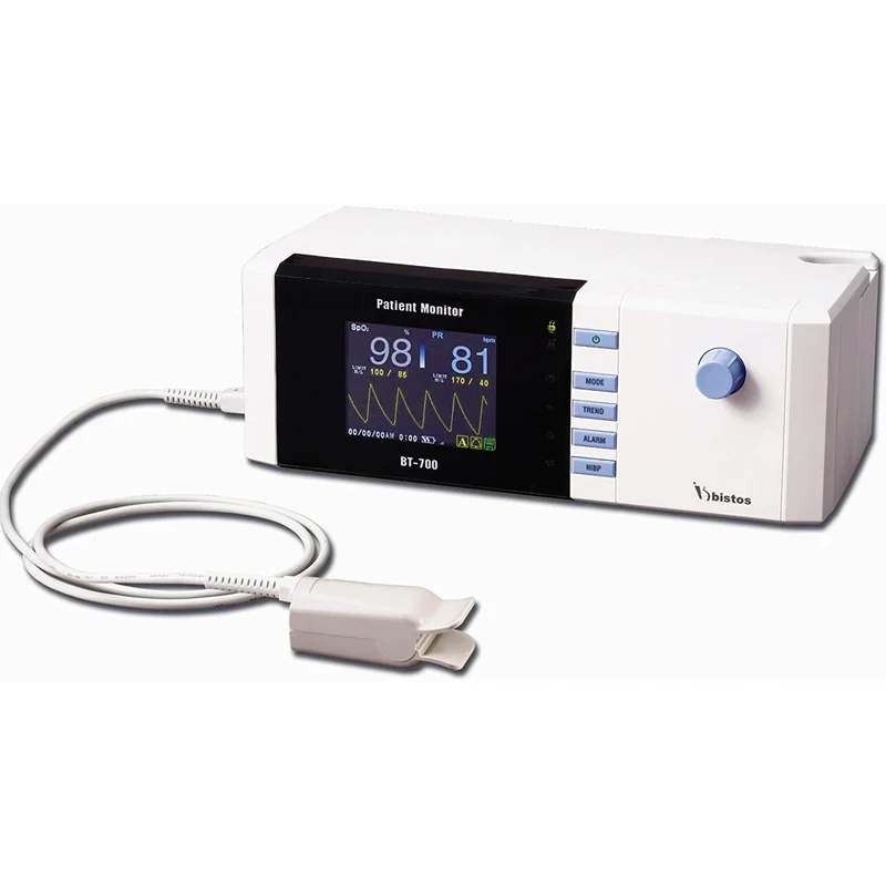 Bistos® LCD Touch Display Veterinary SpO2 Monitor, BT-700V