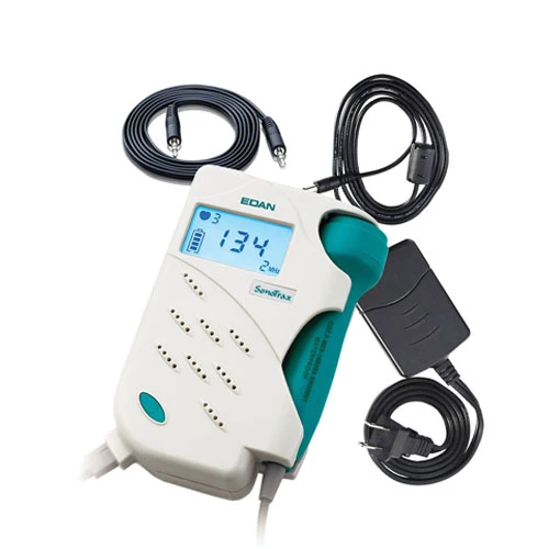 EDAN Sonotrax® PRO Fetal Doppler w/3Mhz Probe, w/Battery & Charger, Audio Recording (w/LCD Display), ST2P.03
