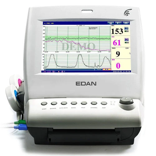 EDAN F6 Express Twin Fetal & Maternal Monitor w/10.2" LCD Color Display