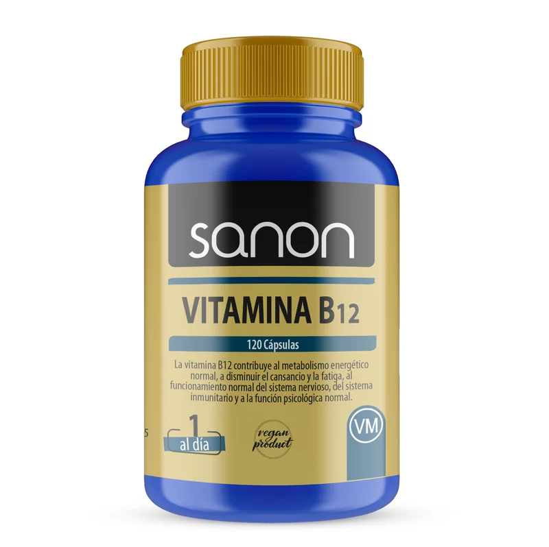 Vitamina B12 · Sanon · 120 cápsulas