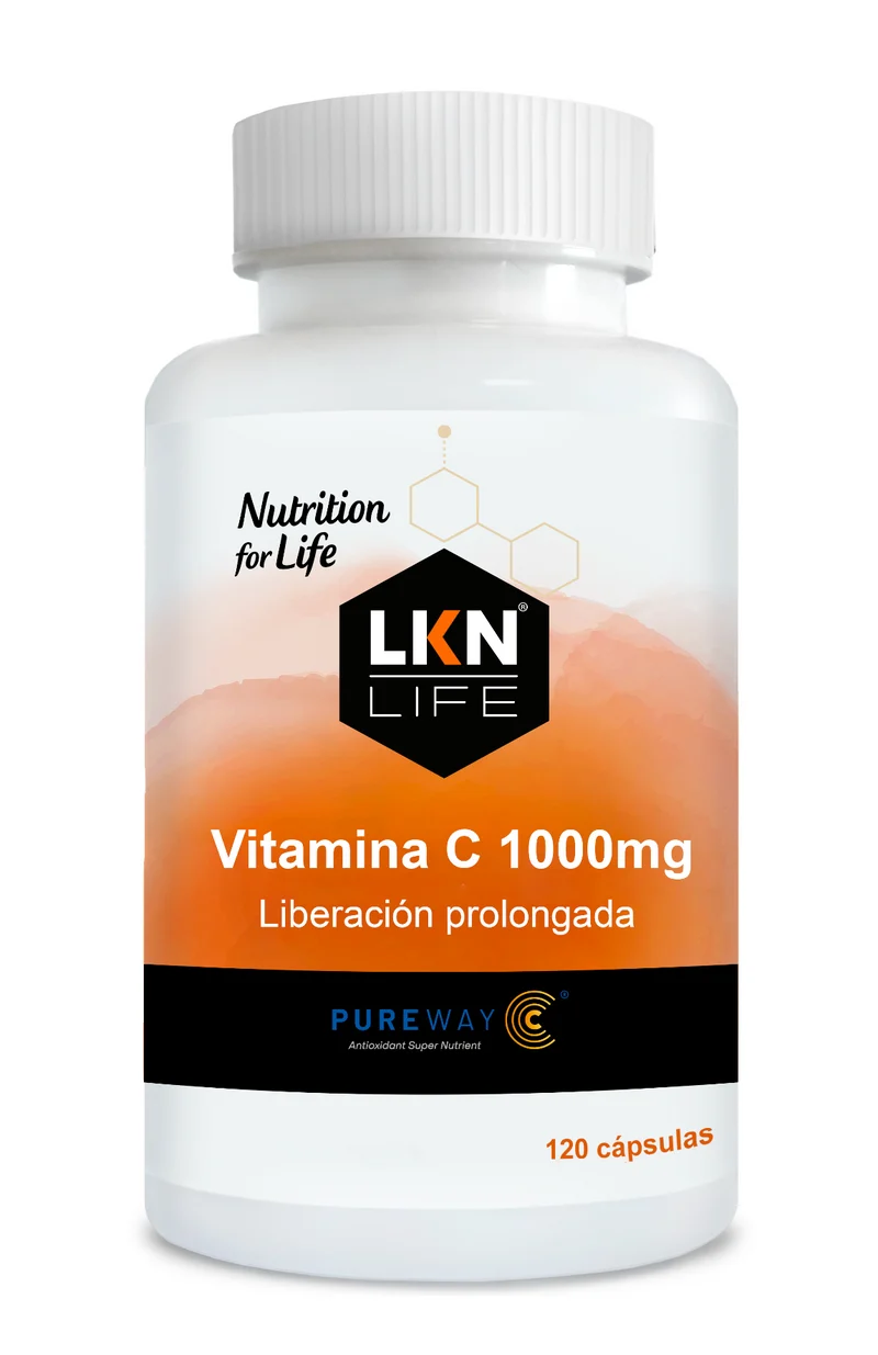 Vitamina C 1.000 mg - Liberación Prolongada · LKN Life · 120 cápsulas