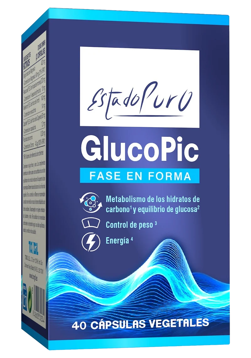GlucoPic · Tongil · 40 cápsulas
