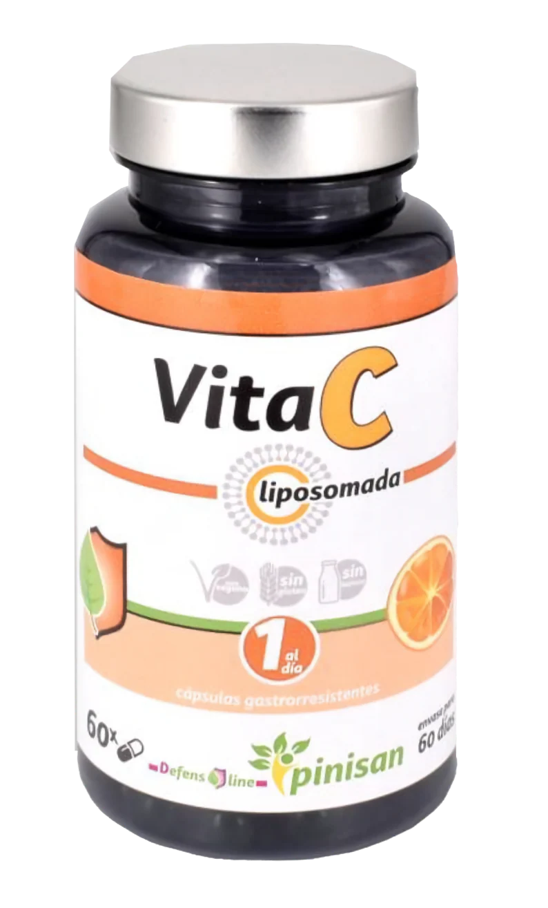 Vita C Liposomada · Pinisan · 60 cápsulas