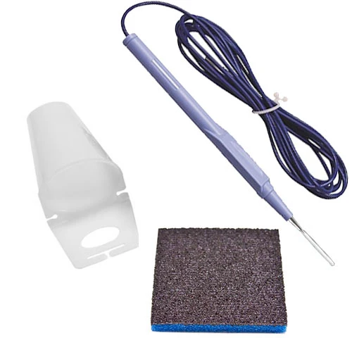 Bovie® Disposable Electrosurgical Foot Control Pencil w/Holster & Scratch Pad, Box/40, ESP7HS