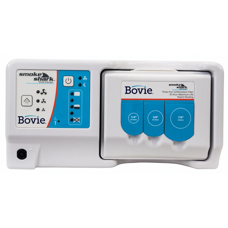 Bovie® Smoke Shark II™ Smoke Evacuator w/35hr Filter & Foot switch, SE02