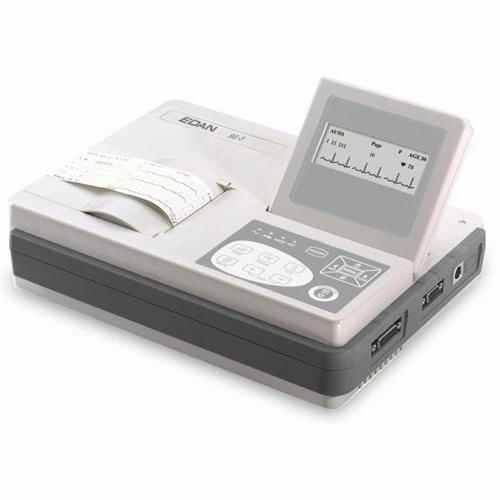 EDAN SE-3A 3 Ch. ECG Machine w/3.5" Foldable LCD Display
