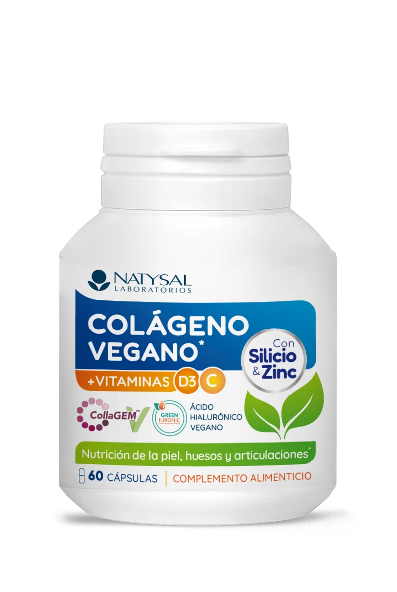 Colágeno Vegano · Natysal · 60 cápsulas