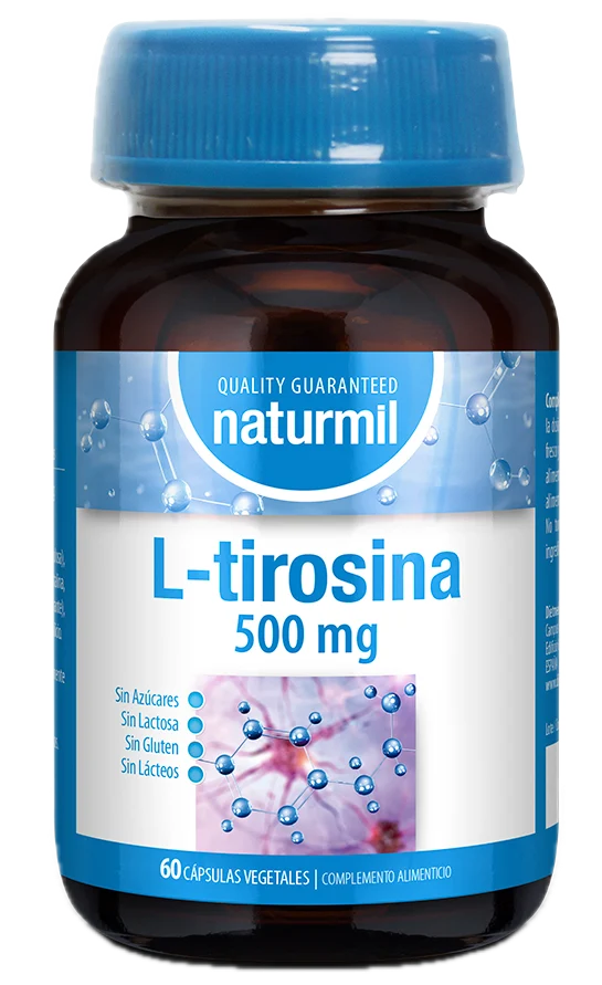 L-Tirosina · Naturmil · 60 cápsulas