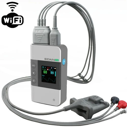 EDAN 3/5Lead ECG+SpO2 Telemetry Transmitter, WiFi™, IT20ES