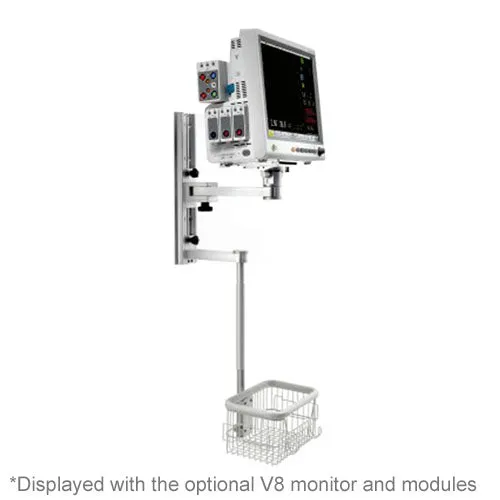 EDAN Wall Mount (w/Basket) for Elite V8 Modular Patient Monitor, 02.01.210540