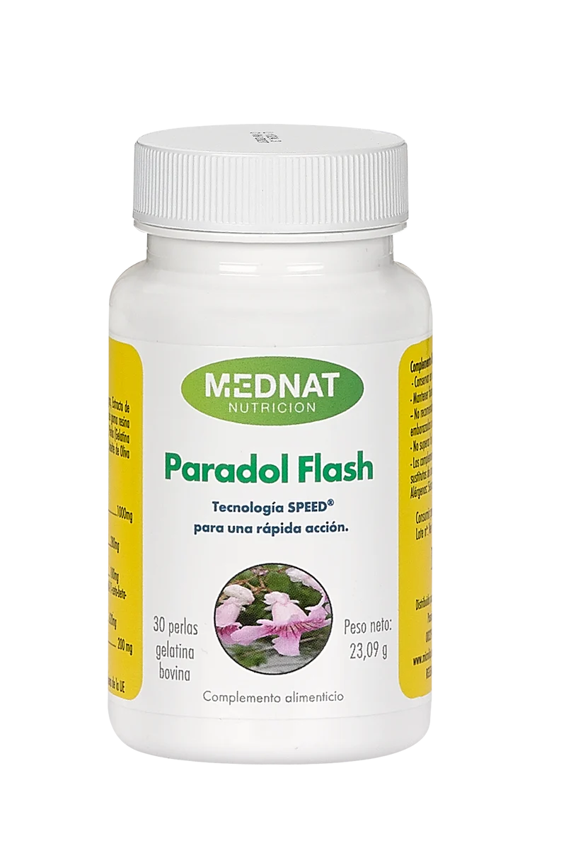 Paradol Flash · MedNat · 30 perlas