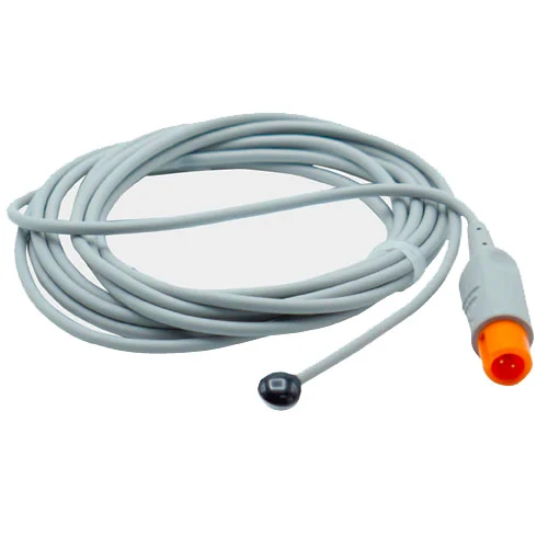 EDAN 2-Pin Reusable Adult Skin Temperature Probe (10K/25°C), 01.15.040225