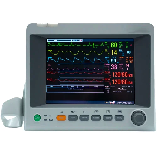 EDAN 8.4" Patient Monitor, ECG, Resp., NIBP, SpO2, Temp., PR, iM50