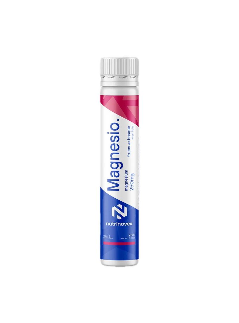 Magnesio 250 mg: Sabor Frutos del Bosque · Nutrinovex · 25 ml