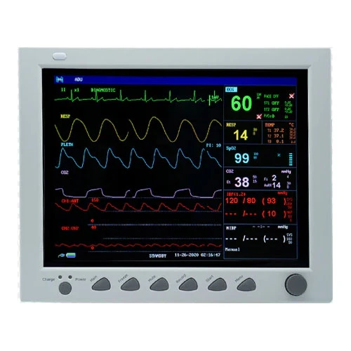 EDAN 12" Patient Monitor, ECG, Resp., NIBP, SpO2, Temp., PR, Built-in EtCO2, iM8-G2