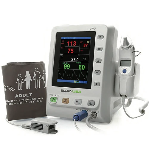 EDAN M3® Vital Signs Monitor, NIBP, PR, SpO2, Temperature, M3_NST
