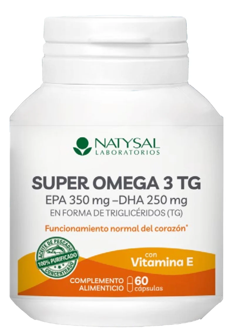 Super Omega 3 TG · Natysal · 60 cápsulas