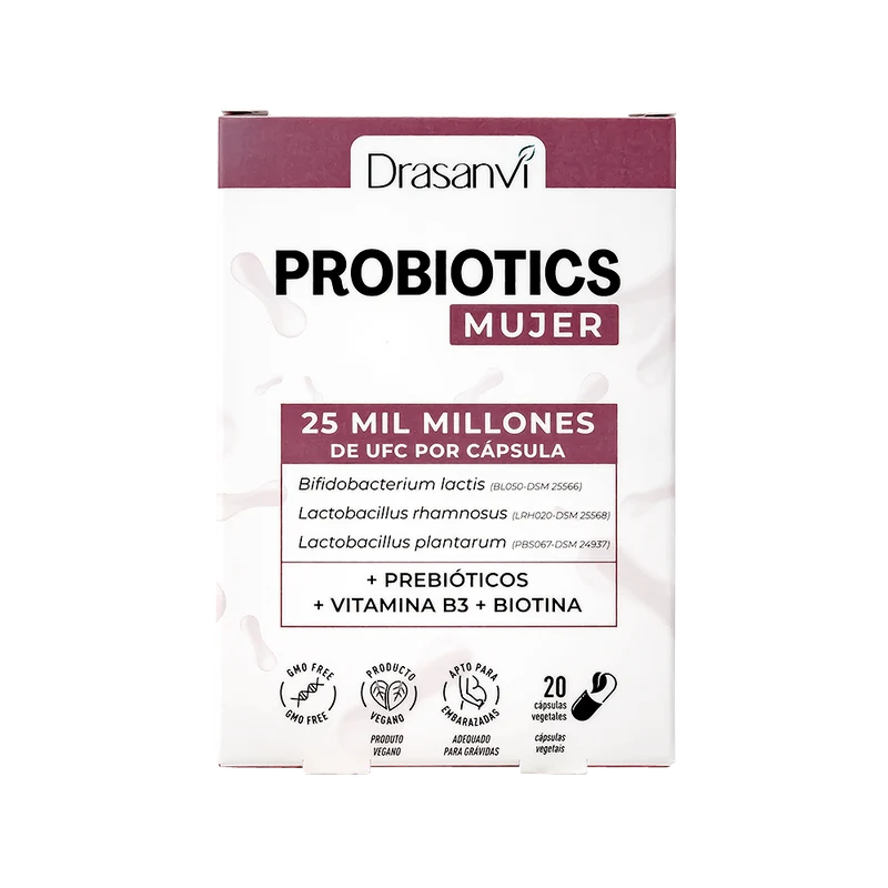 Probiotics Mujer · Drasanvi · 20 cápsulas