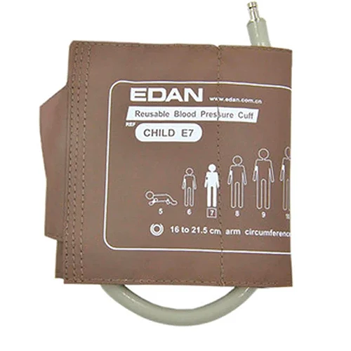 EDAN Cuff# E7 Reusable NIBP Cuff, Child, 16-21.5cm, 01.57.040211