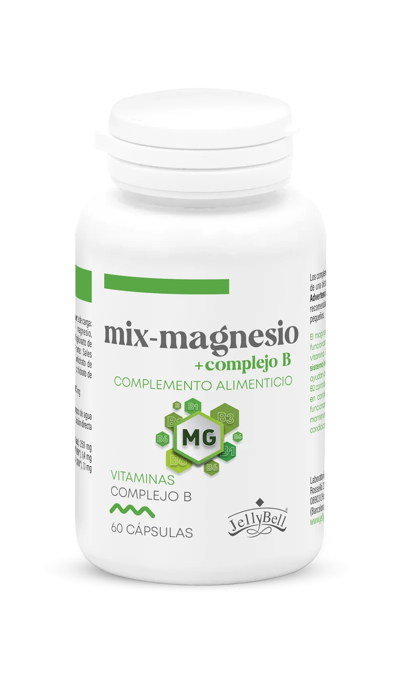 Mix-Magnesio · Jelly Bell · 60 cápsulas
