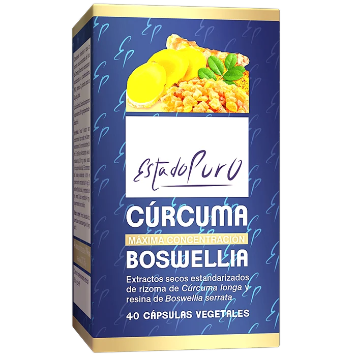 Cúrcuma y Boswellia · Tongil · 40 cápsulas
