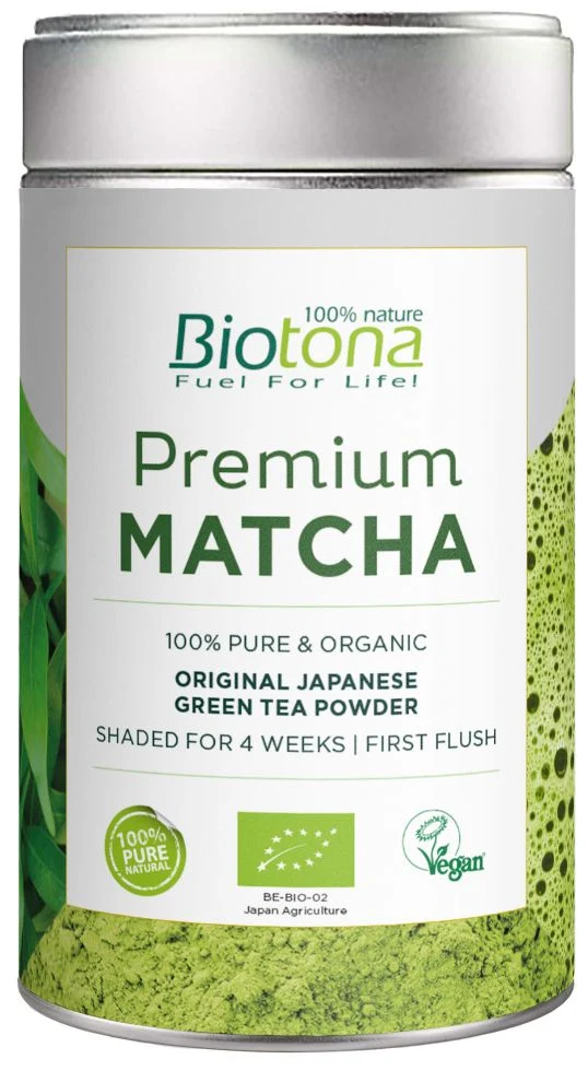 Té Premium Matcha · Biotona · 80 gramos