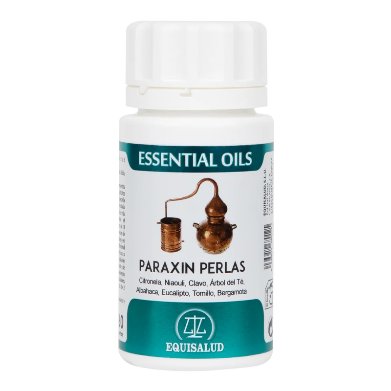 Essential Oils Paraxin Perlas · Equisalud · 60 perlas