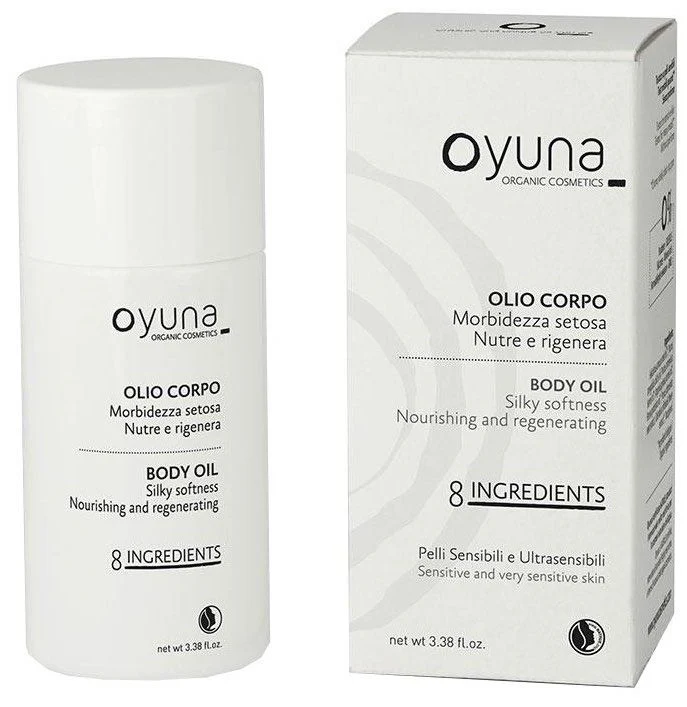 Aceite Corporal Sedoso · Oyuna · 100 ml