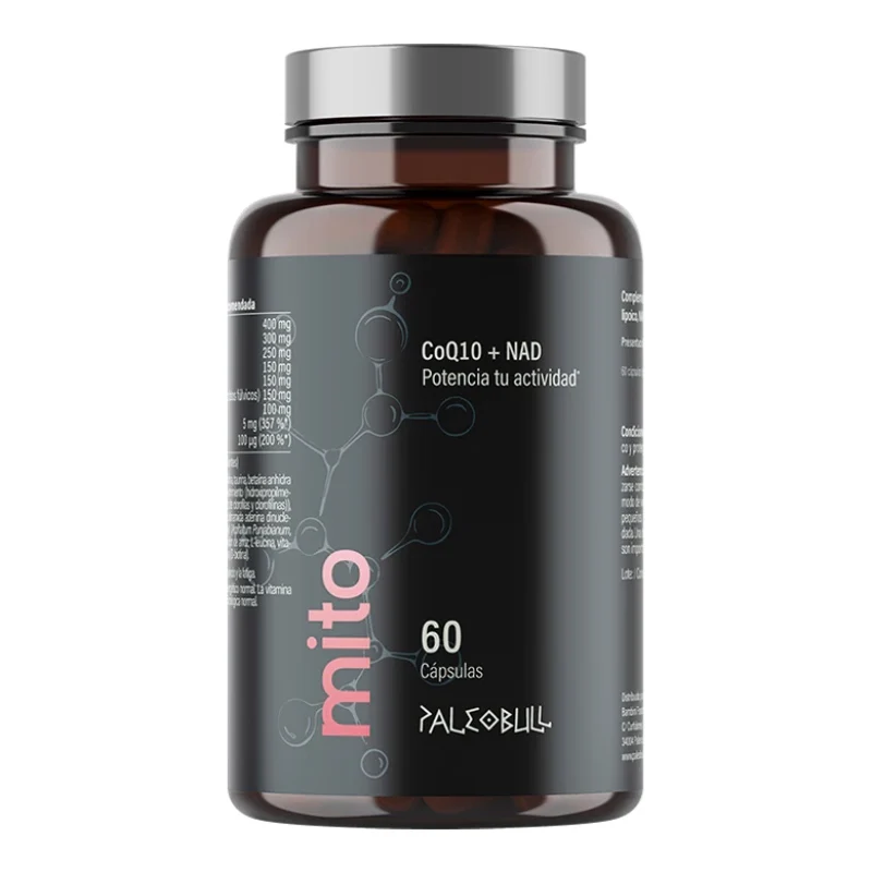 Mito: CoQ10 + NAD+ · Paleobull · 30 cápsulas