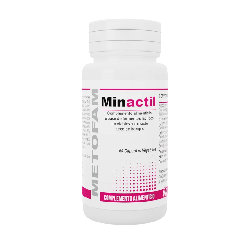 Minactil · Metofam · 60 cápsulas
