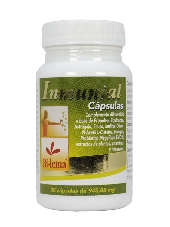 Inmunial · Bilema · 30 cápsulas [Caducidad 02/2027]