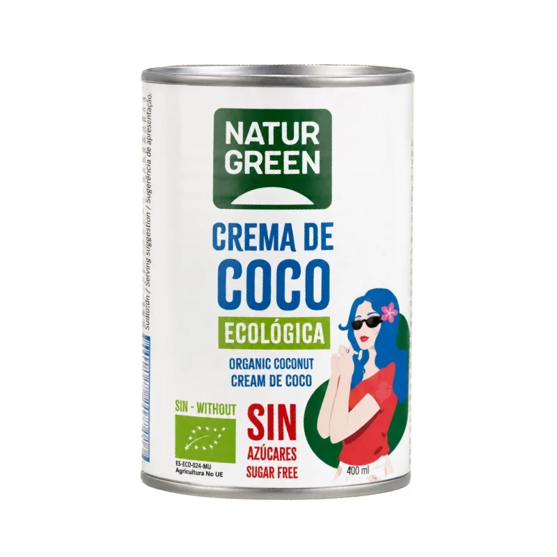 Crema de Coco Bio · Naturgreen · 400 gramos