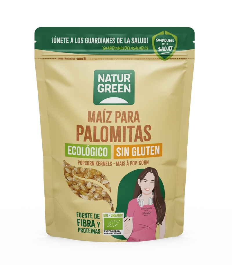 Maíz para Palomitas Bio · Naturgreen · 400 gramos