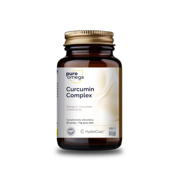 Curcumin Complex · Puro Omega · 60 perlas
