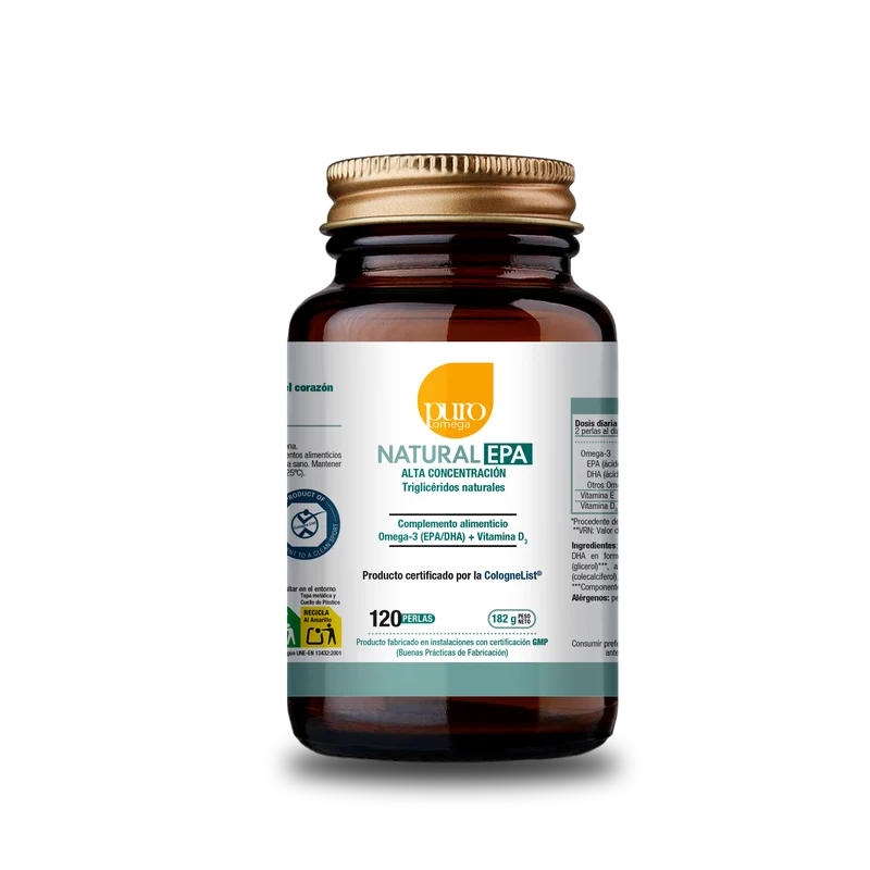 Natural EPA · Puro Omega · 120 Perlas