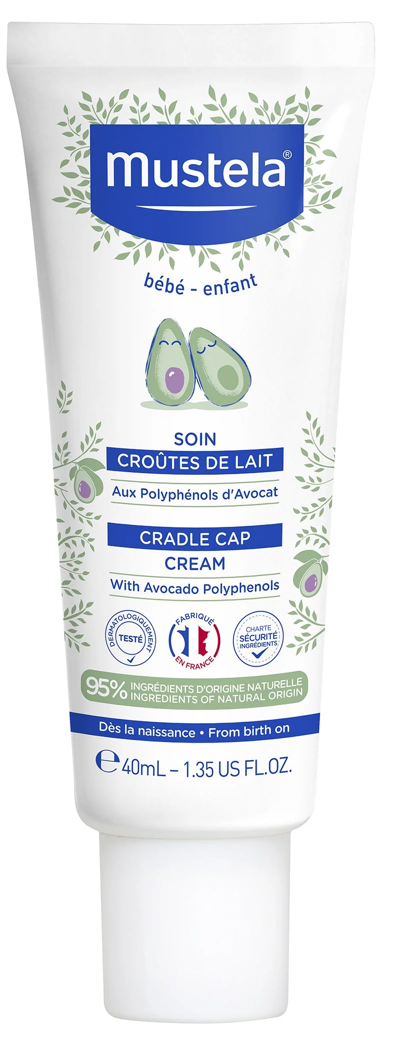 Cuidado Costra Láctea · Mustela · 40 ml [Caducidad 01/2027]