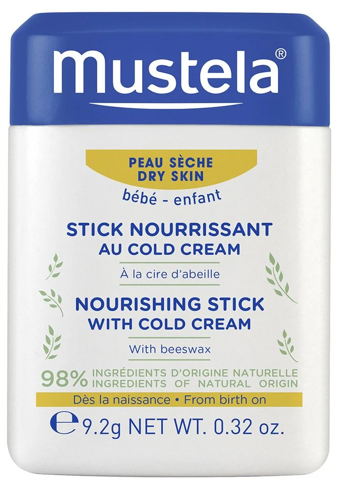 Stick Nutritivo al Cold Cream y Cera de abeja · Mustela · 9,2 gramos
